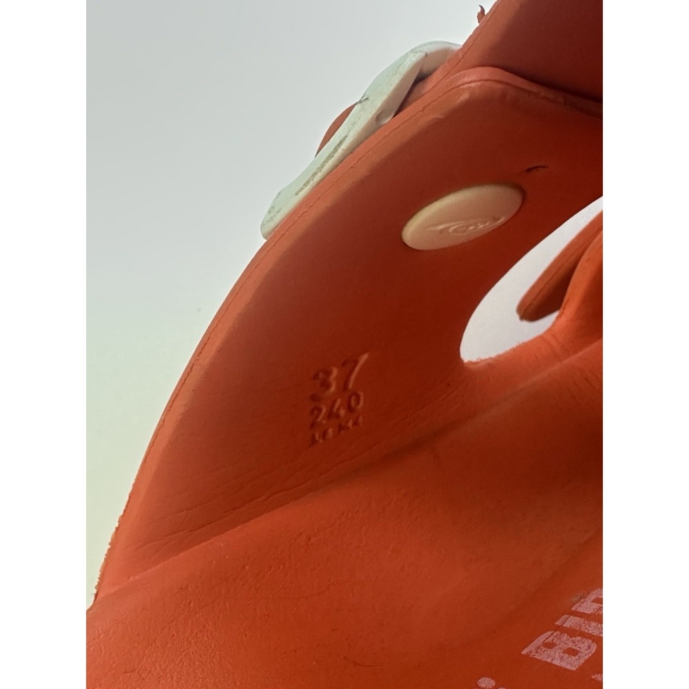Birkenstock Women's Arizona EVA Orange Adjustable Strap Sandals 37 EU 6 - 6 1/2 - Picture 4 of 6
